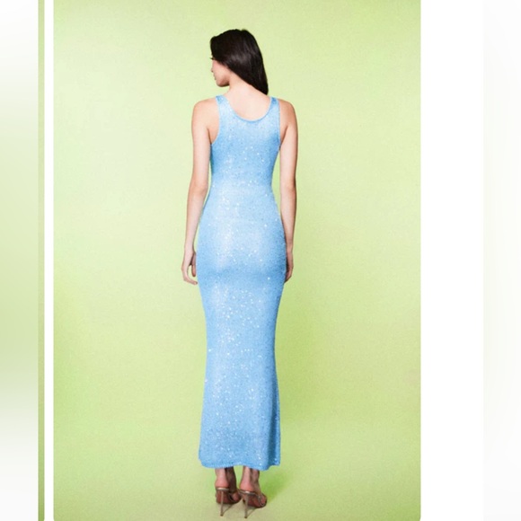 Asta Resort - Ana Dress Baia Blue Sequin - Picture 8 of 8